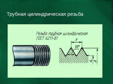 Дюймовая коническая резьба: особенности, технология нарезки