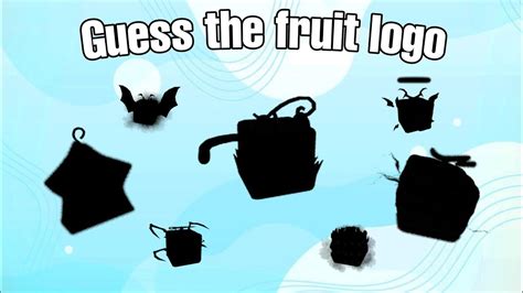 Guess The Blox Fruit InBlox Fruits Roblox YouTube