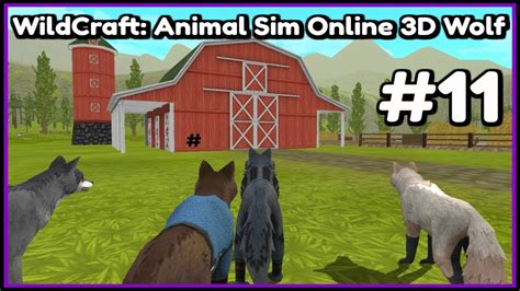 Wildcraft Animal Sim Online 3d Wolf Farm Part 11 Youtube