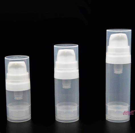 5ml 10ml 15ml Natural Clear Airless Pump Bottle Canvard Packaging International Co Limited