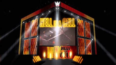 WWE Hell In A Cell 2015 Opening Pyro YouTube