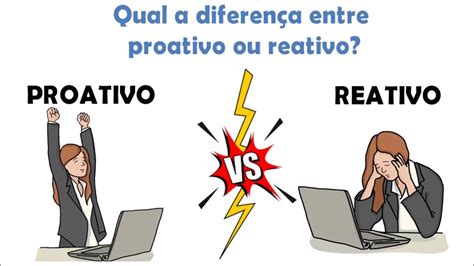 O Que Proatividade Qual A Diferen A Entre Proativo Ou Reativo