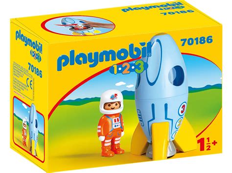 Playmobil 123 Spaceman And Rocket Kinder Haus Toys