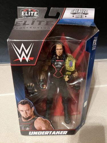 Undertaker Wwe Elite Greatest Hits Series 2 Wrestling Figure American Bad Ass Ebay