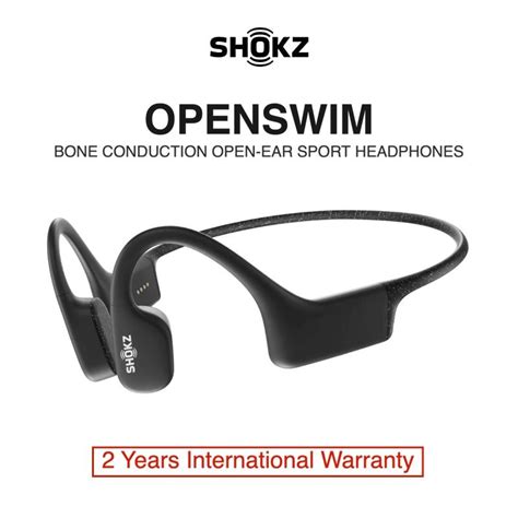 Shokz Openswim Bone Conduction Headphones Waterproof Gb Mp Player