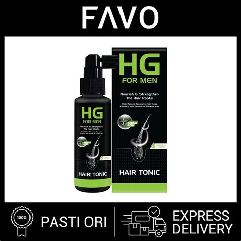 Jual Tonik Rambut Pria Hg Hair Tonic For Men Ml Shopee Indonesia