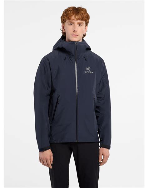 Arcteryx Beta Lt Jacket Heren Black Sapphire Sportief Tilburg