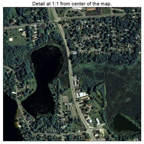 Aerial Photography Map of Portage, WI Wisconsin