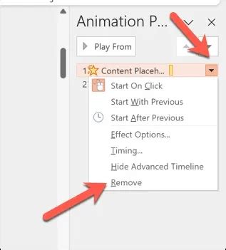 So ändern oder entfernen Sie Animationen aus PowerPoint Folien