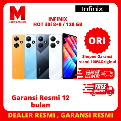 Jual Infinix Hot I Ram Gb New Segel Garansi Resmi Shopee Indonesia