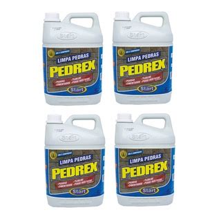 KIT 4 Limpa Pedra Concentrado Pedrex Start 5l Shopee Brasil