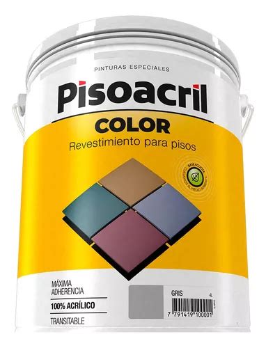 Pisoacril Color Plavicon X 20 Lts Proteccion De Superficies Acabado