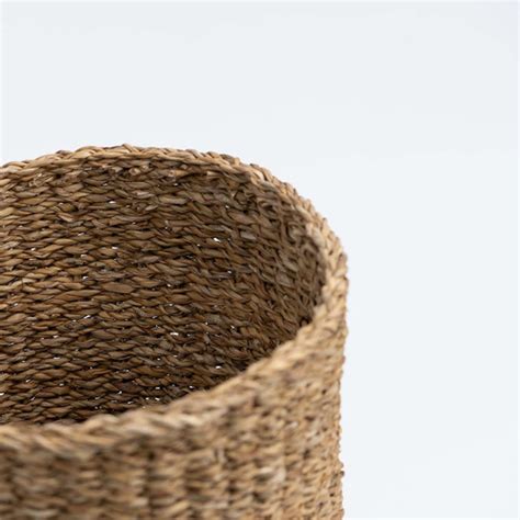 Wicka Marco Seagrass Basket Temple Webster