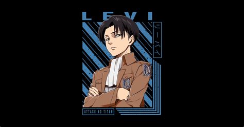 Levi Ackerman Attack On Titan Levi Ackerman T Shirt Teepublic