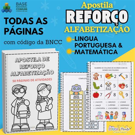 Apostila Reforço Alfabetização Pdf