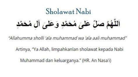 Bacaan Sholawat Nabi Muhammad Saw Di Hari Jumat Lengkap Dengan