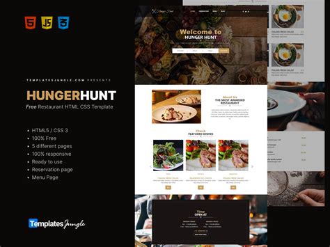 10+ Food Website Templates for Free Download - TemplatesJungle.com