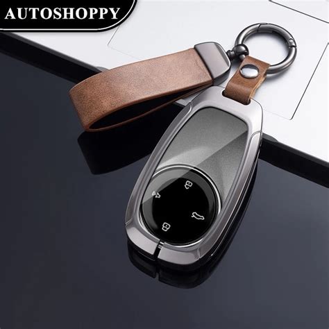 4 Buttons Metal Zinc Alloy Car Key Case Cover For Neta V U Pro S U Ⅱ E