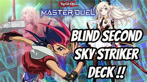 Blind Second Sky Striker Deck 2023 Utopia God Yu Gi Oh Master Duel Youtube