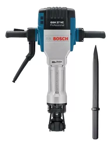 Martillo Demoledor Bosch Gsh Vc Ipm W Color Azul Acero