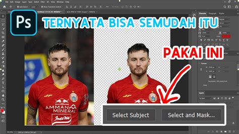 Cara Mudah Dan Cepat Seleksi Objek Di Photoshop 1x Klik Langsung Rapih Tutorial Photoshop