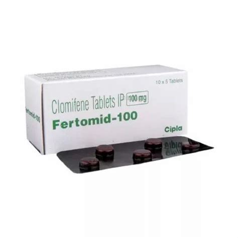 Fertomid Clomiphene Mg Tablet Packaging Type Strip Packaging Size