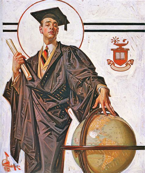 Joseph Christian Leyendecker Painting June Graduation Digital