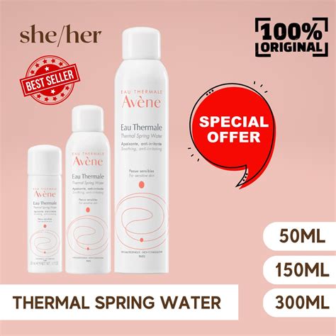 Jual Avene Thermal Spring Water 50150300ml Shopee Indonesia