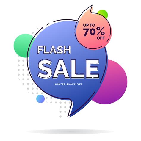 Premium Vector Modern Flash Sale Banner