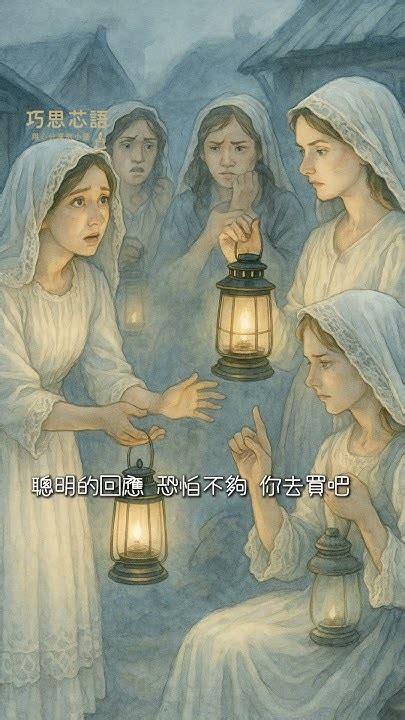 「祂」說故事 我懂真理 ｜你預備好了嗎？｜十個童女的比喻｜🎨巧思芯語...... #youtubeshorts #基督徒生活 # 耶穌的比喻 ...