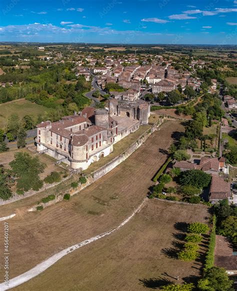 Duras Lot Et Garonne France Vue A Rienne Panoramique Du Ch Teau