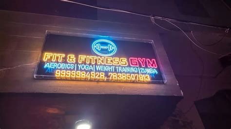 Neon Light Sign Board At Rs Sq Ft Neon Sign Boards In New Delhi