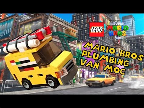 Mario Bros Plumbing Van Lego Super Mario Movie Moc Overview Youtube