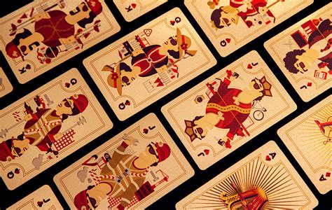 Golden Playing Cards :: Behance