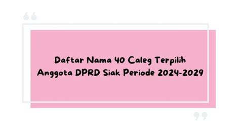 Inilah Nama Anggota Dprd Jambi Terpilih Terbanyak Dari