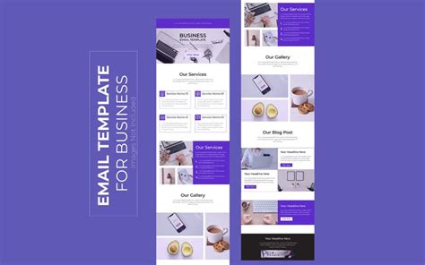 Elegant and Professional business email marketing template design