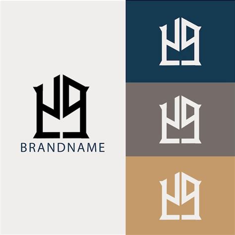 Moderne Monogramm Anfangsbuchstaben Yp Logo Designvorlage Premium Vektor