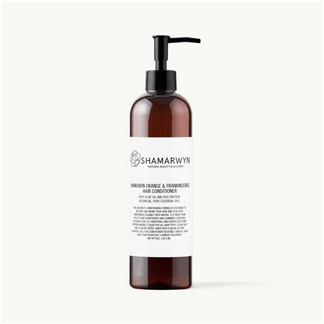 Mandarin Orange And Frankincense Hair Conditioner — Shamarwyn