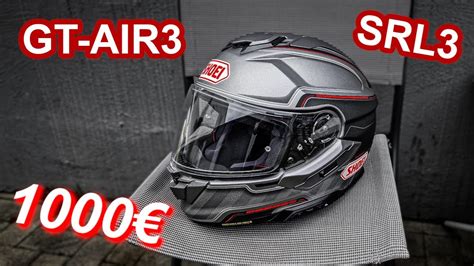 Shoei Gt Air Unboxing Sena Srl Einbau Helm Nach Ece