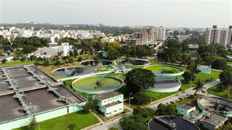 Bwssb Water Treatment Plant On Vishwabhati River Mysore Road