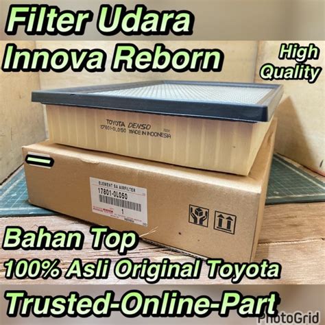 Jual Onderdil Filter Udara Innova Reborn Hilux Fortuner Vrz Srz