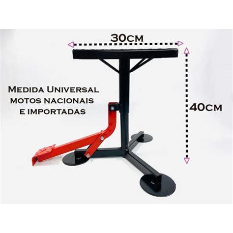 Cavalete Central Motocross Trilha Enduro Metal Refor Ado Submarino