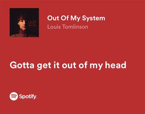 Gotta Get It Out Of My Head Song Playlist New Album Louis Tomlinson