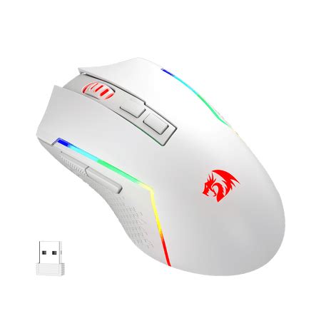 Redragon M690 PRO Wireless Gaming Mouse, 8000 DPI Wired/Wireless Gamer ...