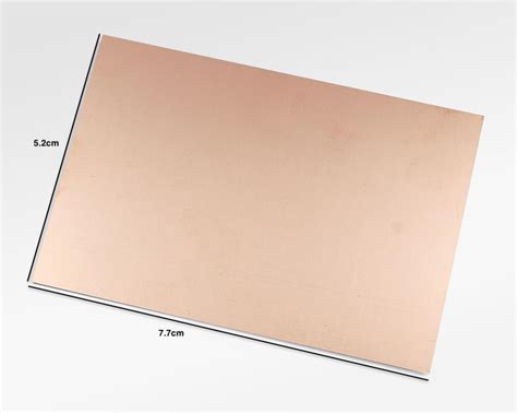 Copper Clad Plain Printed Circuit Board 77mm X 52mm