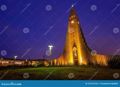 Hallgrimskirkja Church In Reykjavik Iceland Stock Photo Image Of