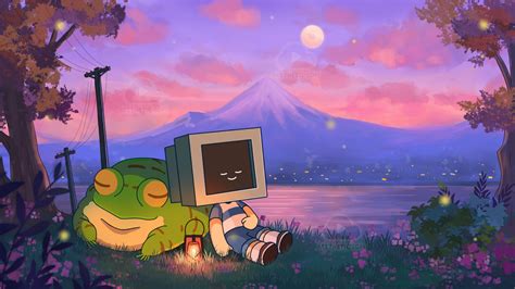 Aesthetic Lofi On Twitter Peaceful Sunset Stop Overthinking Calm