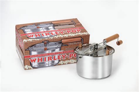 Whirley Pop Stainless Steel Induction Popcorn Popper — Athens Cooks