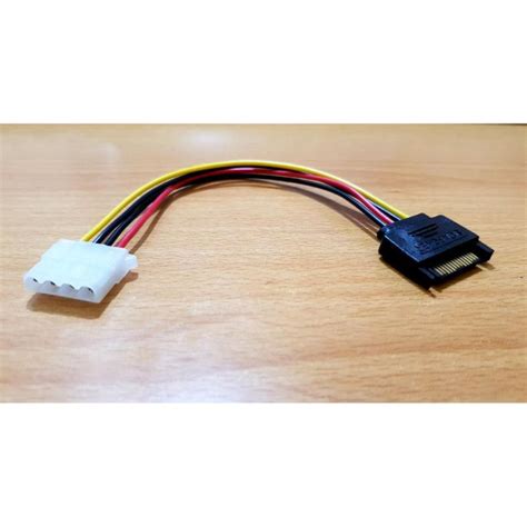 Sata Power Male To MOLEX IDE 4pin Female ATX PSU Power Supply Adapter