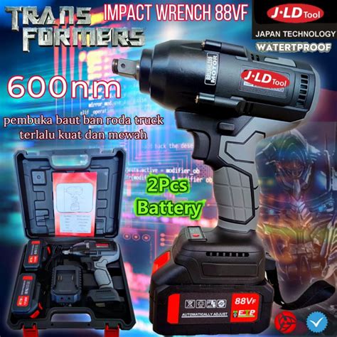 Jual Impact Wrench Vf Jld Mesin Pembuka Baut Truck Jld Roda Ban Besar